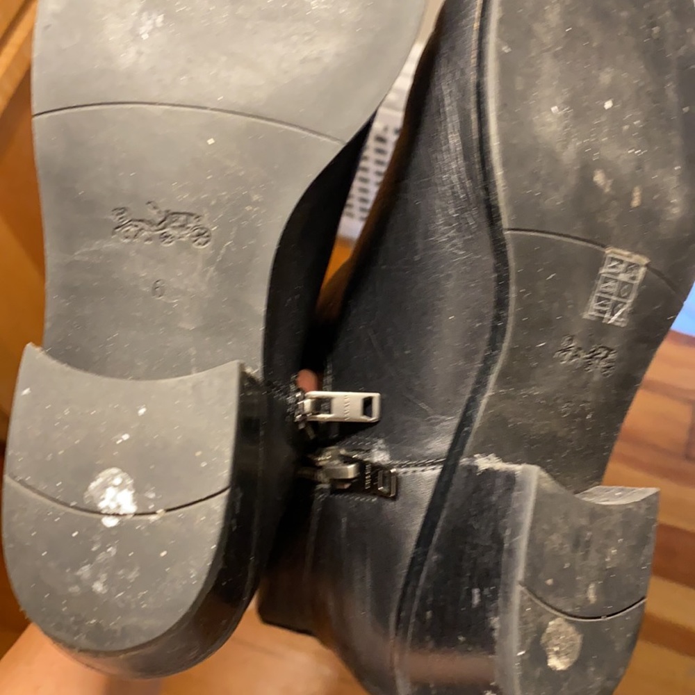 Coach Danni ankle booties sz 7 - Picture 4 of 4
